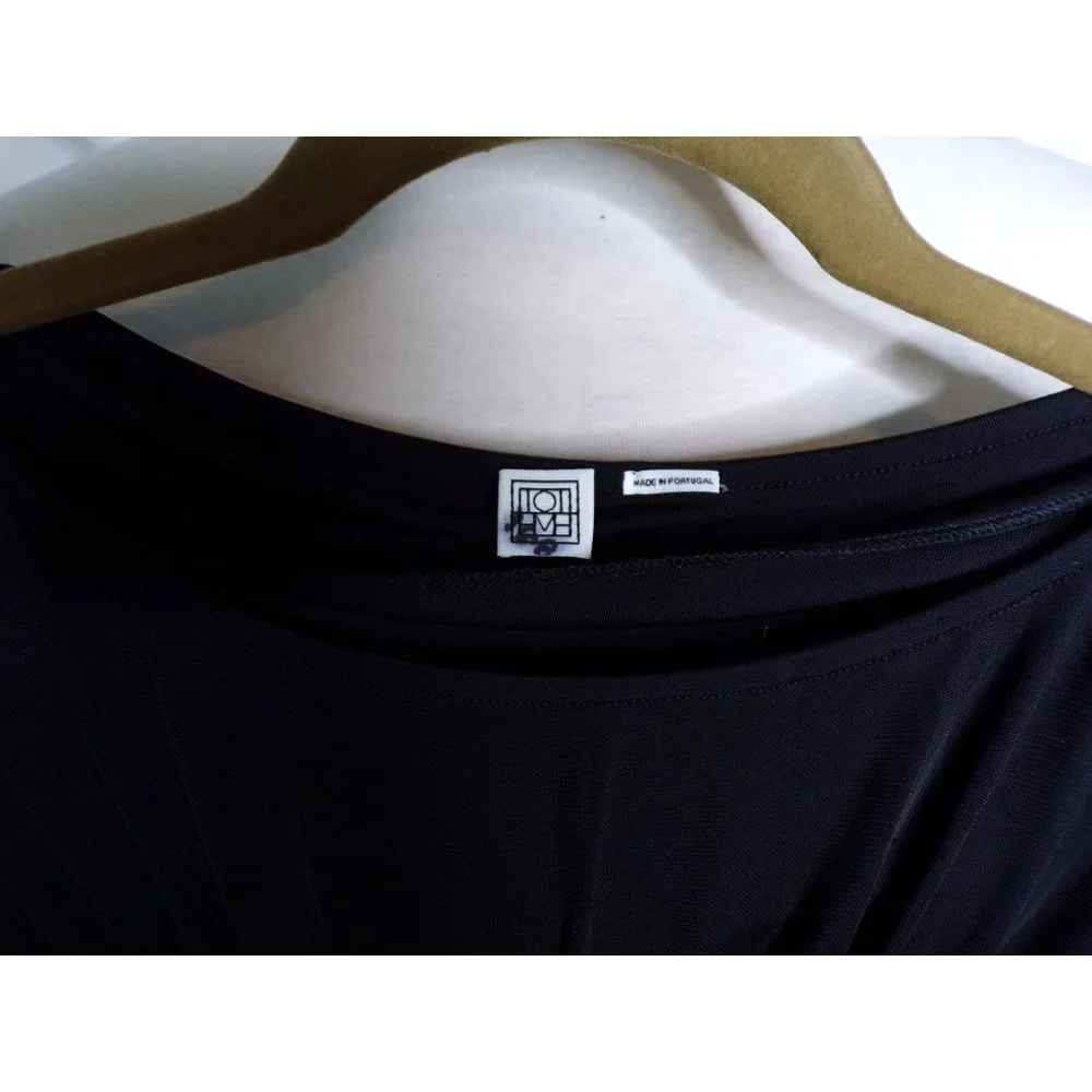 SOLD TOTEME Stretch Maxi Dress Black XX-Small NEW - Picture 11 of 11
